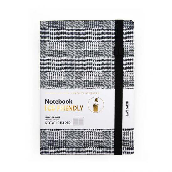 B5 tapa dura de RPET Ecológico notebook