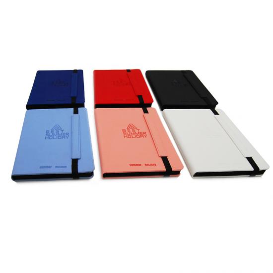 Slim size soft touch thermo PU journal