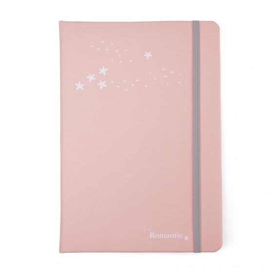 Cherry Blossom Series A5 pink cover with stars case binding notebook