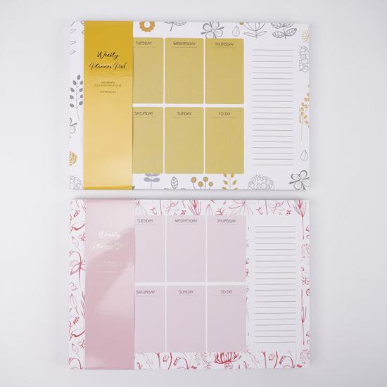 Illuminating & Rose Quartz B5 fashionable design top binding weekly agenda