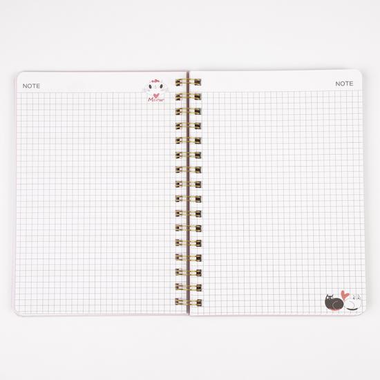 A5 white paper notebook set