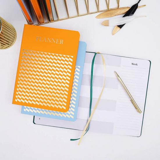 White paper weekly planner