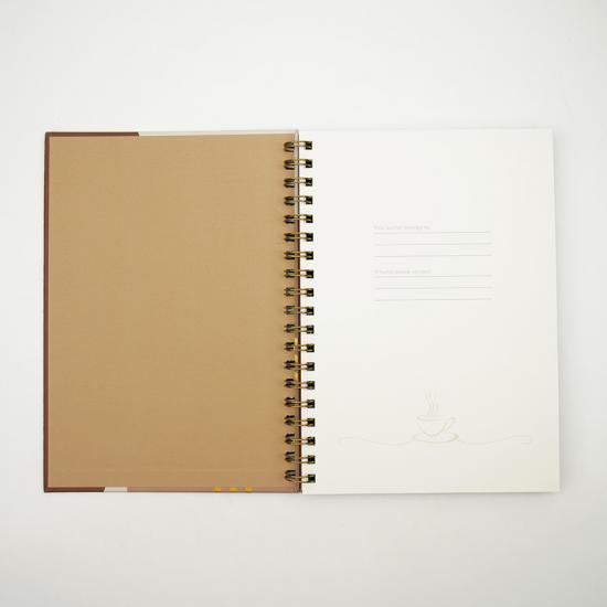 B5 wire-o binding notebook