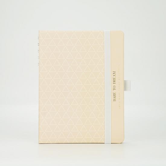 A5 Semi hidden wire-o binding notebook
