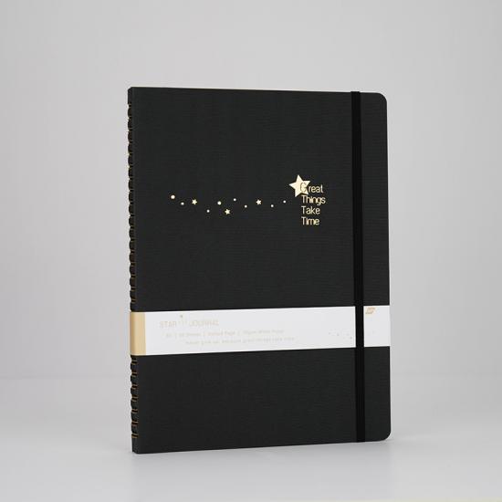 B5 Semi-hidden Wire-o Binding Business Notebook