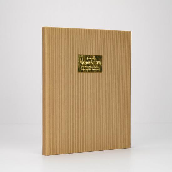 Case Binding Stripes Hardcover Journal