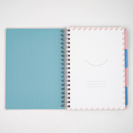 B5 Wire-o Binding Hardcover College Notebook