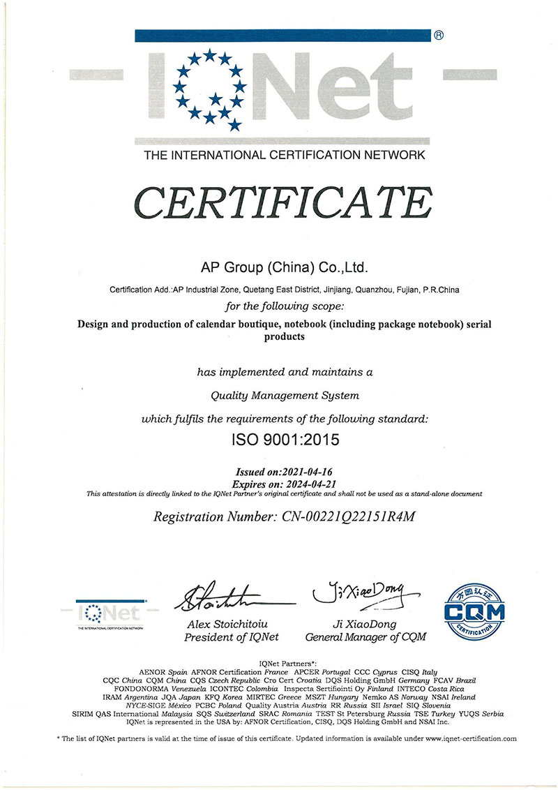 La Certificación ISO 9001